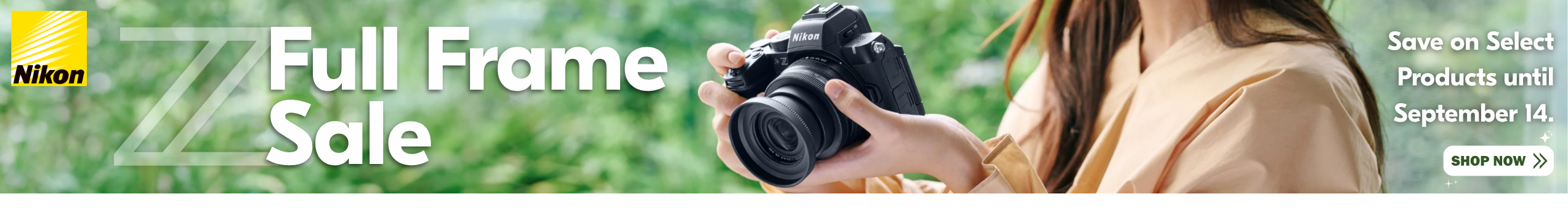 Nikon Z Full Frame Camera Sale
